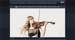 Desktop Screenshot of luannehomzy.com